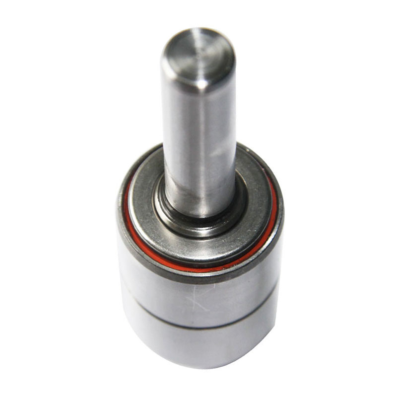 Automobile water pump shaft bearing with three lip sealing ring